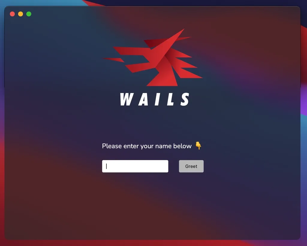 wails-mac screenshot